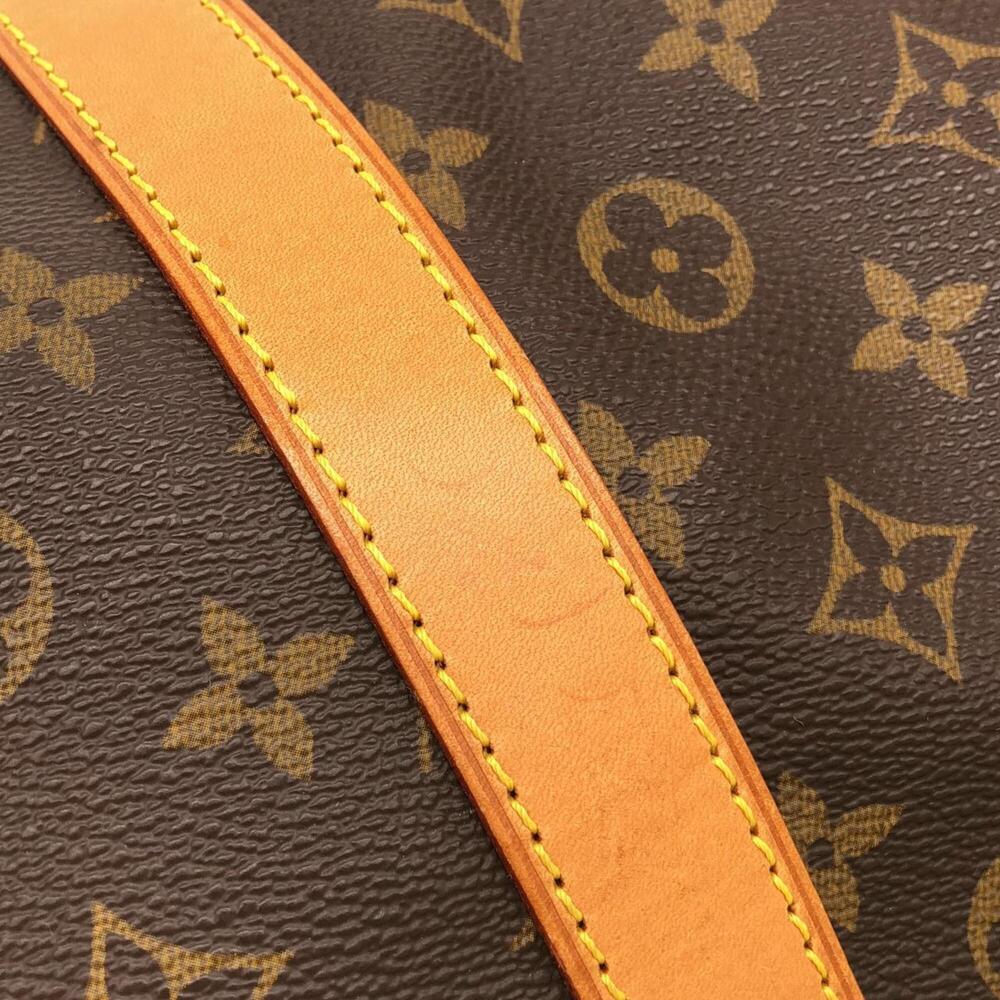 LOUIS VUITTON Brown Monogram Keepall 60 Boston Bag - Picture 6 of 10